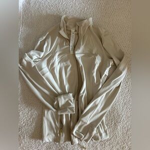 Lululemon Athletica Cream Utility Jacket